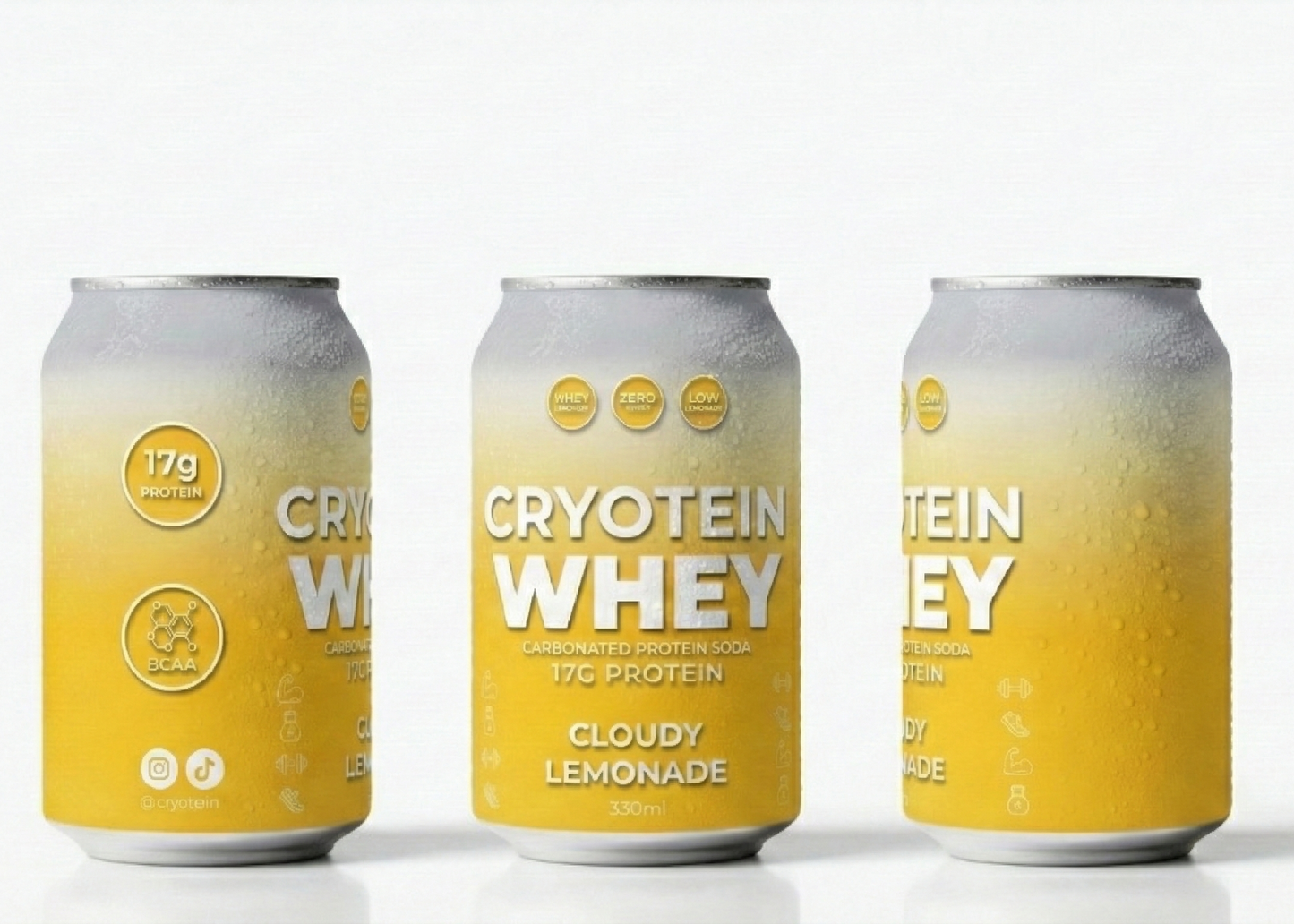 CLOUDY LEMONADE | SPARKLING CLEAR WHEY DRINK