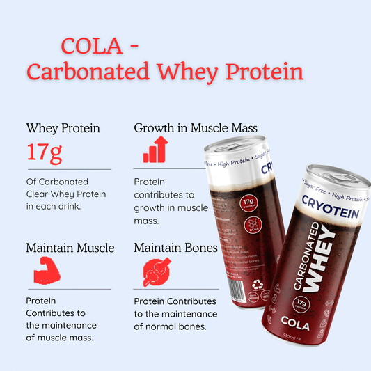 COLA | SPARKLING CLEAR WHEY DRINK