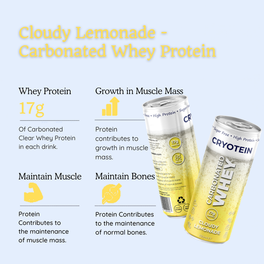 CLOUDY LEMONADE | SPARKLING CLEAR WHEY DRINK