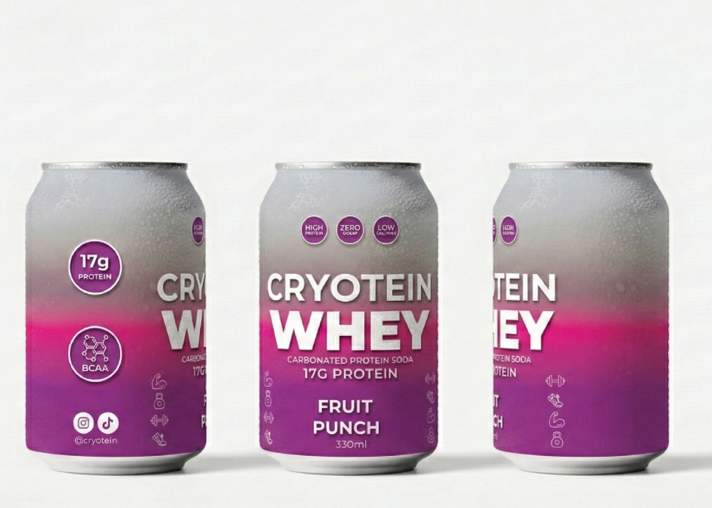 FRUIT PUNCH | SPARKLING CLEAR WHEY DRINK