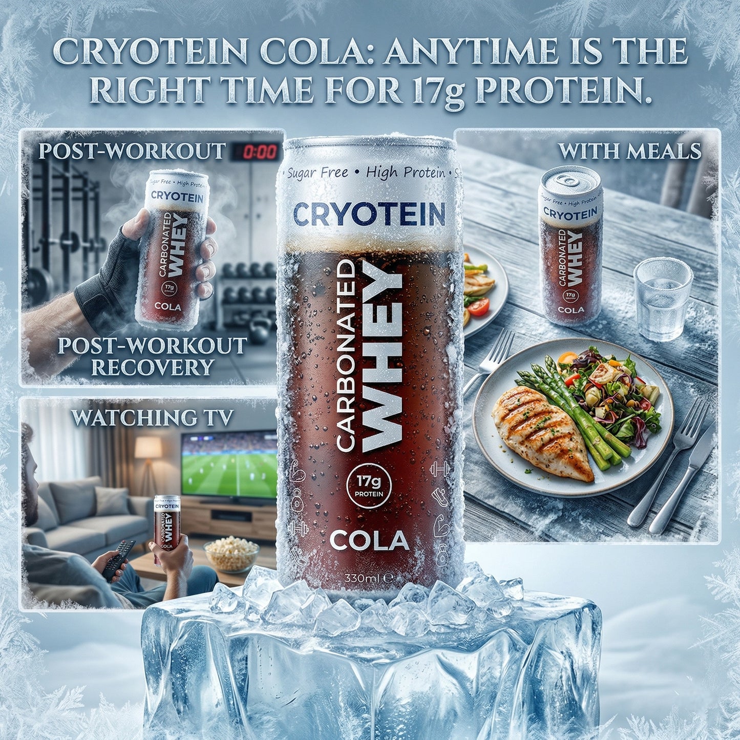 COLA | SPARKLING CLEAR WHEY DRINK