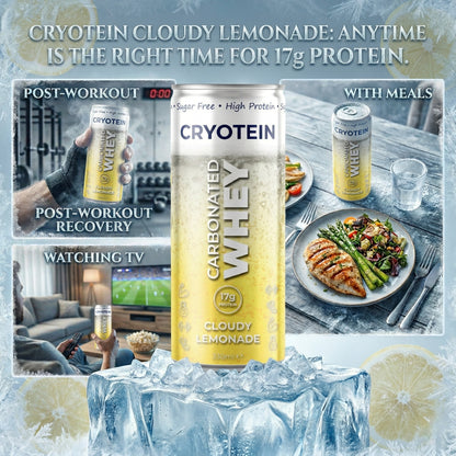 CLOUDY LEMONADE | SPARKLING CLEAR WHEY DRINK