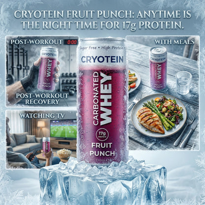 FRUIT PUNCH | SPARKLING CLEAR WHEY DRINK